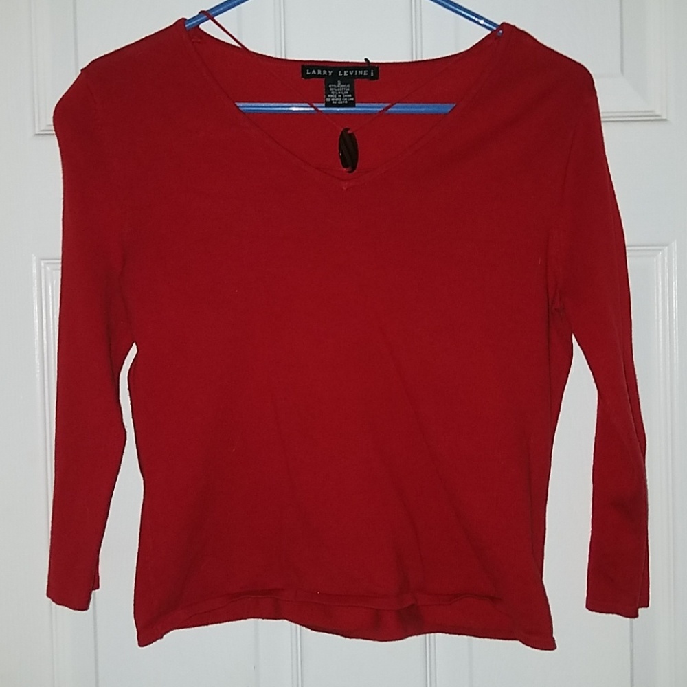 Red sweater